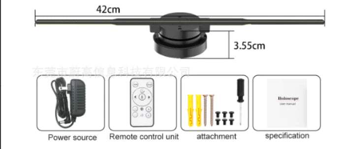 Trendables 3D Holographic fan